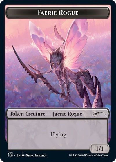 Faerie Rogue Token (014) card art