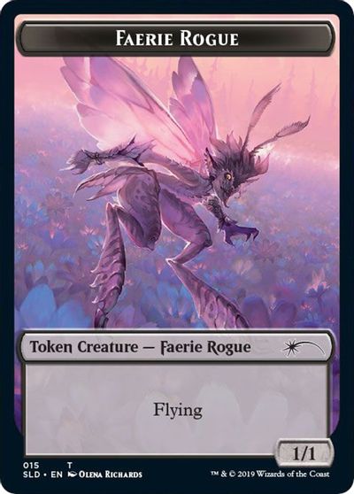 Faerie Rogue Token (015) card art