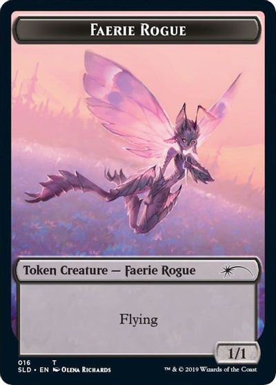 Faerie Rogue Token (016) card art
