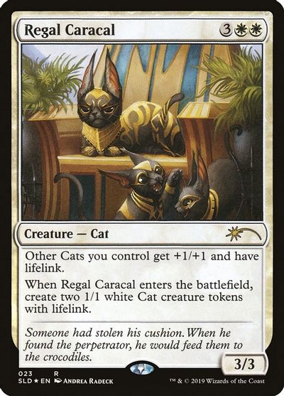 Regal Caracal card art