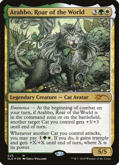 Arahbo, Roar of the World card art