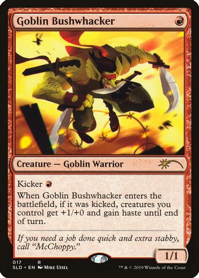 Goblin Bushwhacker card art