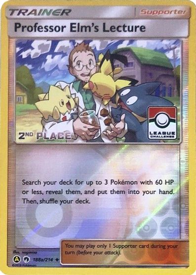 Professor Elm's Lecture - 188a/214 (League Challenge) [2nd Place] card art