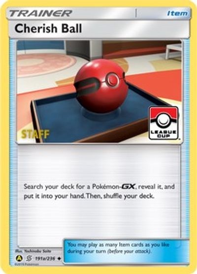 Cherish Ball - 191a/236 (League Cup) [Staff] card art