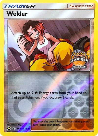 Welder - 189a/214 (Regional Championships) card art