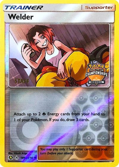 Welder - 189a/214 (Regional Championships) [Staff] card art
