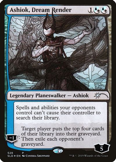 Ashiok, Dream Render (Stained Glass) card art