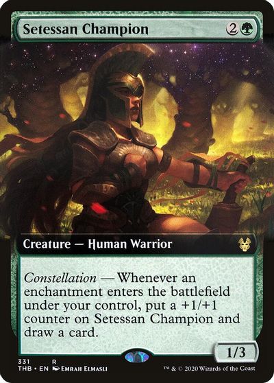 Setessan Champion (Extended Art) card art