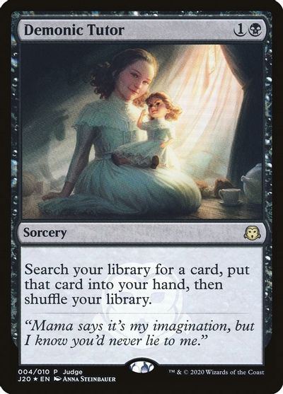 Demonic Tutor (J20) card art