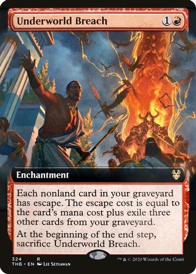 Underworld Breach (Extended Art) card art