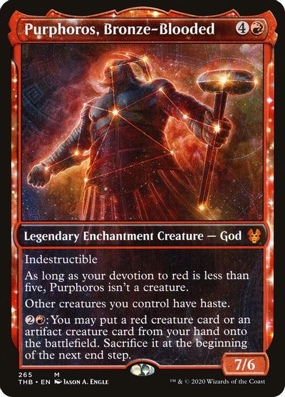 Purphoros, Bronze-Blooded (Showcase) card art