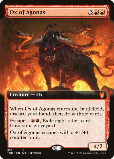 Ox of Agonas (Extended Art) card art