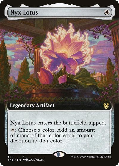 Nyx Lotus (Extended Art) card art
