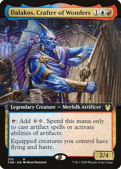 Dalakos, Crafter of Wonders (Extended Art) card art
