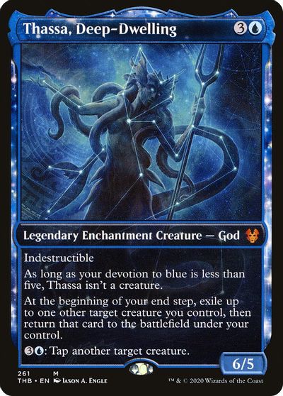 Thassa, Deep-Dwelling (Showcase) card art