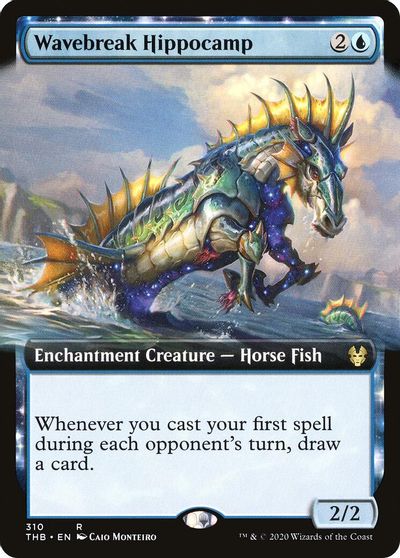 Wavebreak Hippocamp (Extended Art) card art