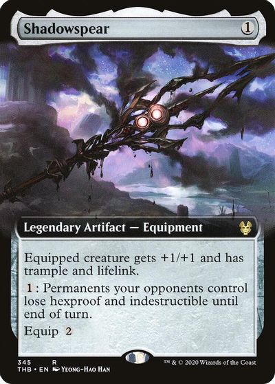 Shadowspear (Extended Art) card art