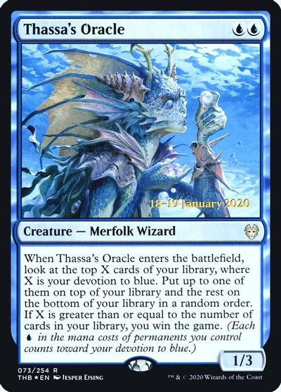 Thassa's Oracle card art