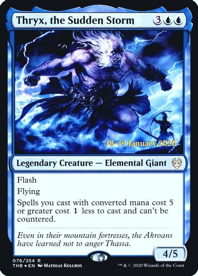 Thryx, the Sudden Storm card art