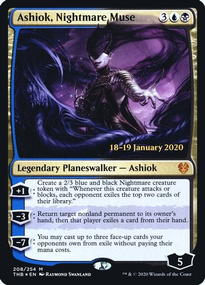 Ashiok, Nightmare Muse card art