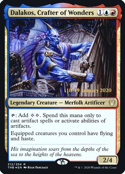 Dalakos, Crafter of Wonders card art