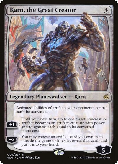 Karn, the Great Creator card art