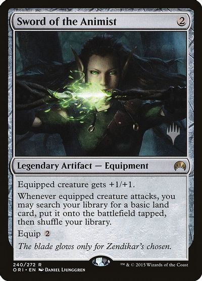 Sword of the Animist card art