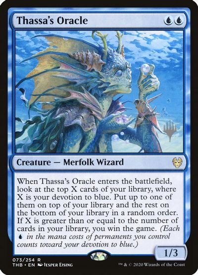 Thassa's Oracle card art