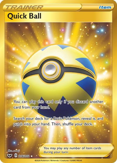 Quick Ball (Secret) card art