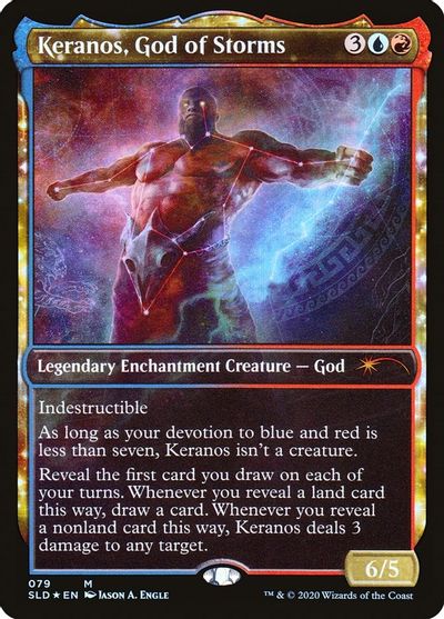 Keranos, God of Storms card art