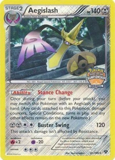 Aegislash - 85/146 (Regional Championships) card art