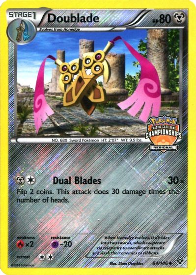 Doublade - 84/146 (Regional Championships) card art