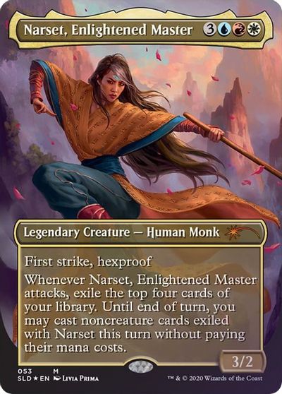 Narset, Enlightened Master card art
