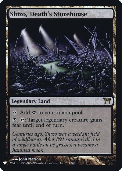 Shizo, Death's Storehouse card art