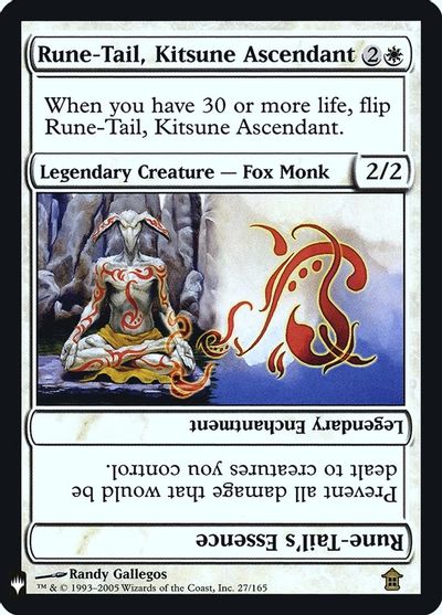 Rune-Tail, Kitsune Ascendant card art