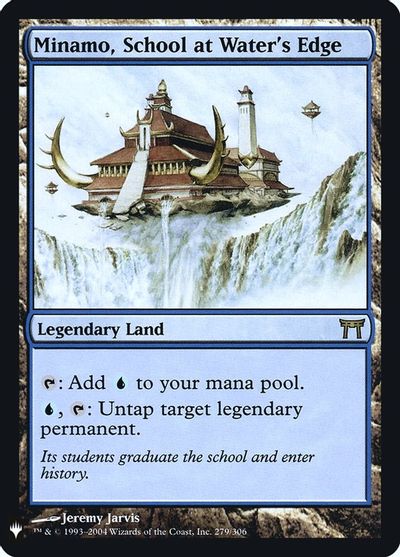 Minamo, School at Water's Edge card art