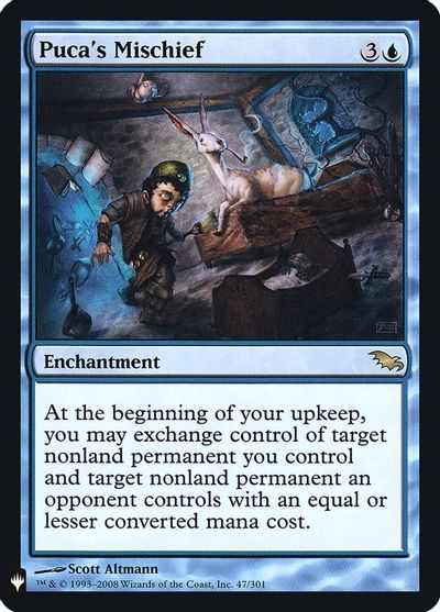 Puca's Mischief card art