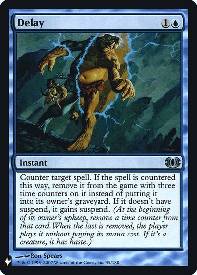 Delay card art