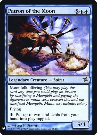 Patron of the Moon card art