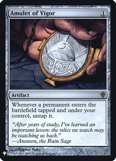 Amulet of Vigor card art