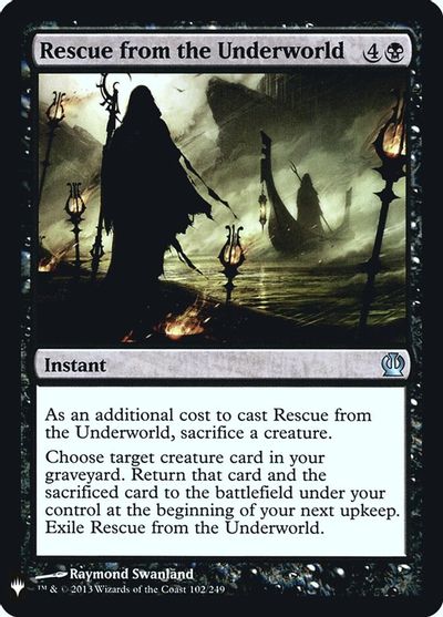 Rescue from the Underworld card art