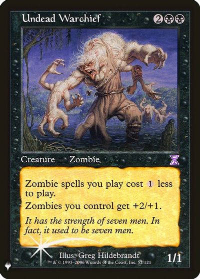 Undead Warchief card art