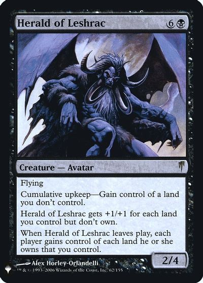 Herald of Leshrac card art