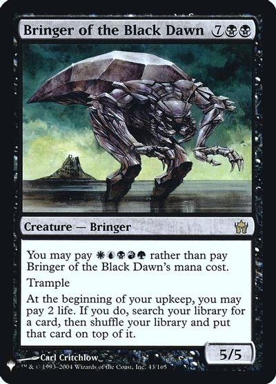 Bringer of the Black Dawn card art