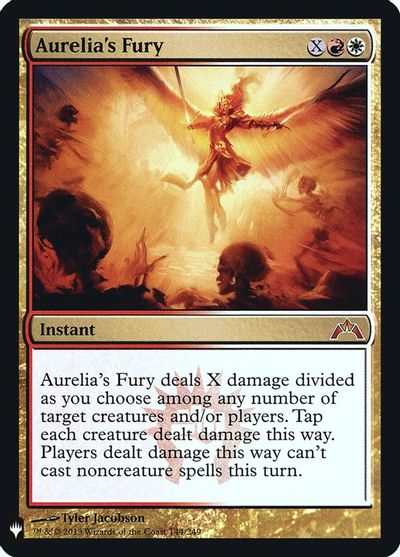 Aurelia's Fury card art