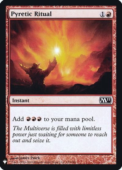 Pyretic Ritual card art