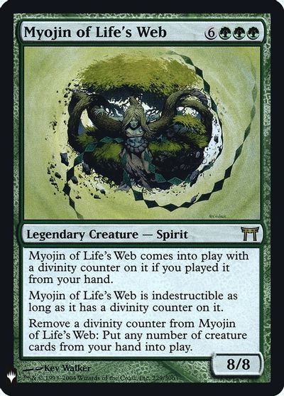 Myojin of Life's Web card art