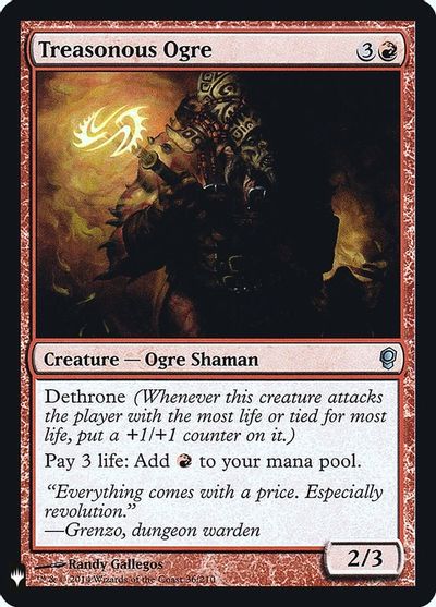 Treasonous Ogre card art
