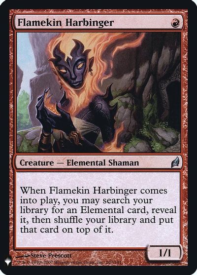 Flamekin Harbinger card art