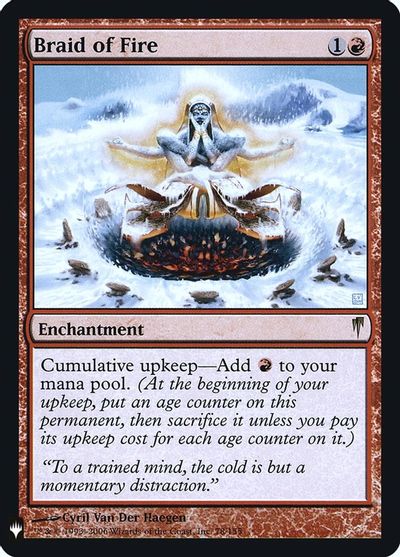 Braid of Fire card art